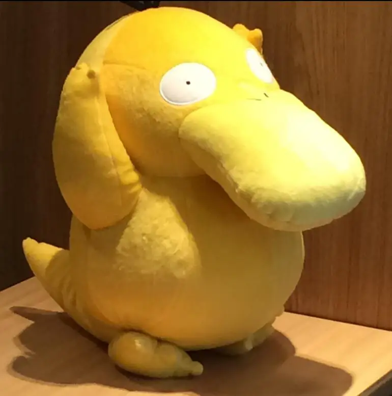 

Official Center PSYDUCK Plush Toy Stuffed Doll 15"high Large