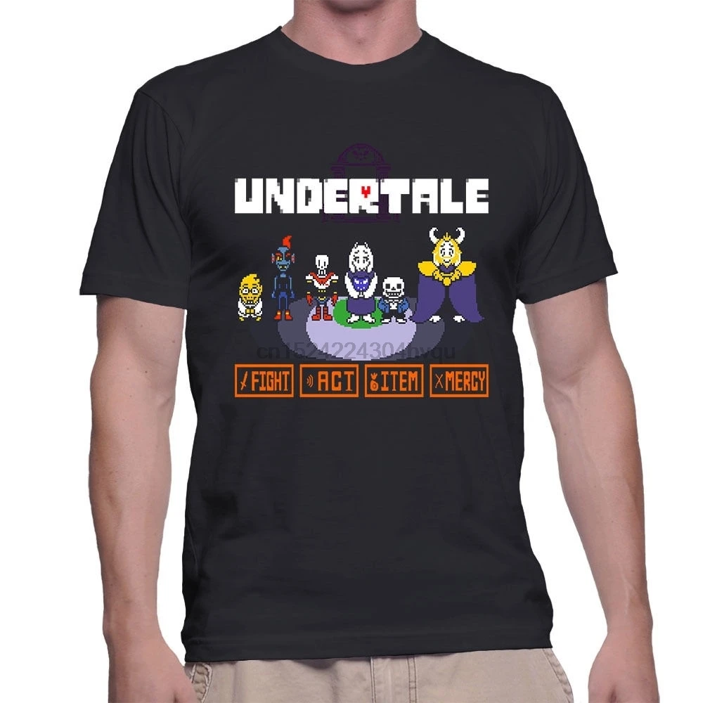 STDONE Men Customized Novelty Tee Shirt Papyrus and Sans T-Shirts