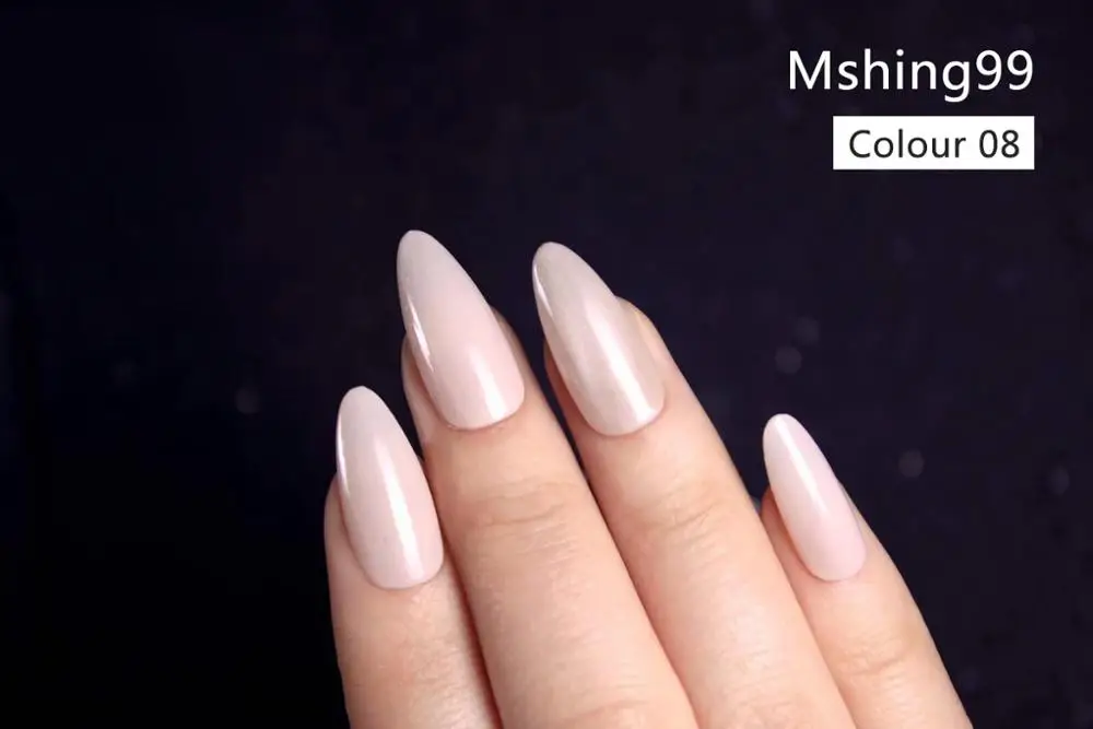 MSHING99 набор гель-лака все для маникюра полуперманентный Vernis basetop coat УФ светодиодный Гель-лак замочить от ногтей художественный Гель-лак для ногтей - Цвет: HL08