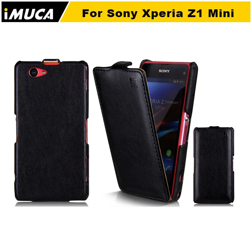 Z1 Compact IMUCA Phone case for Sony Xperia Z1 Mini D5503 cover case luxury leather flip case phone accessories