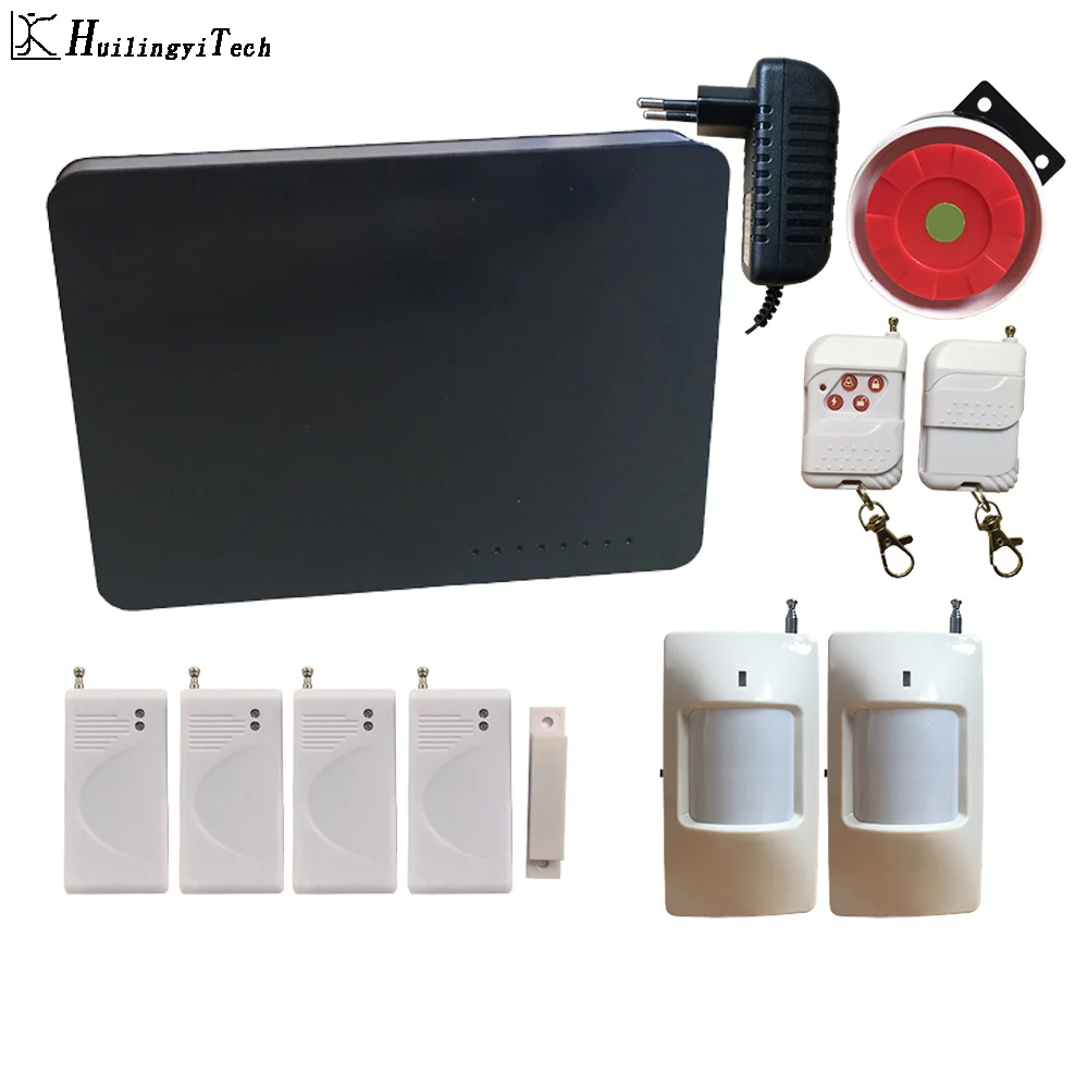 

Home Burglar Protect Alarm System Gsm Alarm System DIY Kit With Auto Dial Motion Detector Sensor Home Security Alarm System