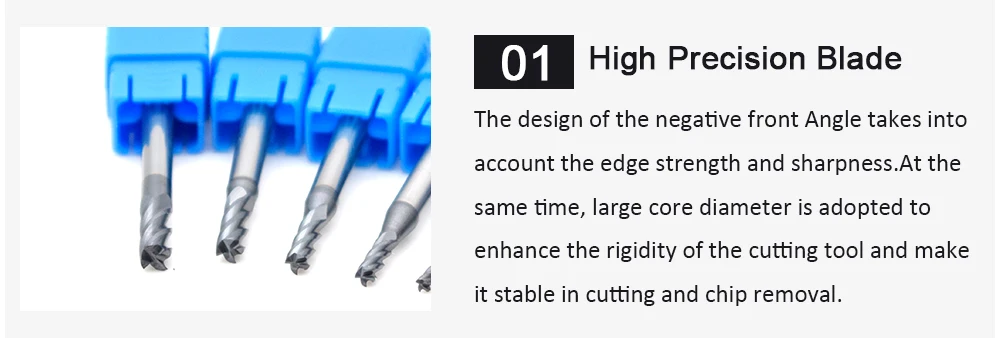 Aubalasti HRC45 4 флейты твердосплавная Концевая фреза фрезерный станок с ЧПУ фрезы Инструменты ЧПУ резцы для фрезы для резки металла