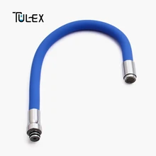 Tulex кран кухонный шланг многоцветная силиконовая трубка гибкий ПВХ шланг G3/4 все направления для кухонного крана 4 цвета