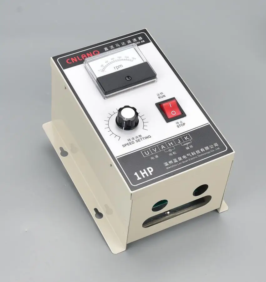 1HP регулятор 750 Вт Высокая мощность 220 В двигателя пост. Тока 500 постоянный магнит