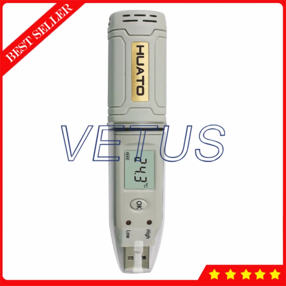HE171 Digital USB Data Logger Waterproof Temperature Datalogger with 4