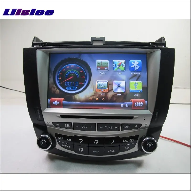 Liislee For Honda For Accord (1 A/C) 20032007 Car Radio CD DVD Player