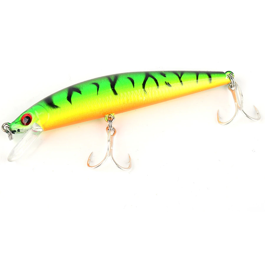 TUYA 1pcs Minnow Fishing Lure 10cm 25.5g Lifelike Bionic fish Artificial Bait Wobbler sinking Hard Bait Carp Tackle dog walking