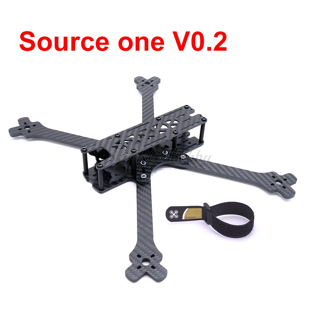Source one 7 7inch V0.1  V0.2 300 300mm with 4mm arm X frame FPV Racing Drone Quadcopter Frame Kit (3)