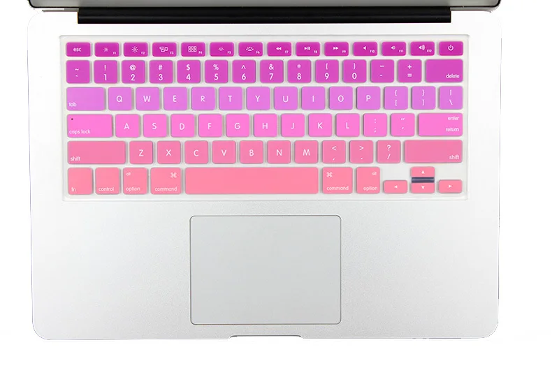 Цветная силиконовая крышка клавиатуры для MacBook Air 13 Pro 15 17 Retina imac 21 5 27 &quot