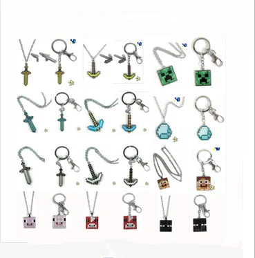 

Minecraft Surrounded By Coolies Afraid of Diamonds Sword and Pick Model Toy