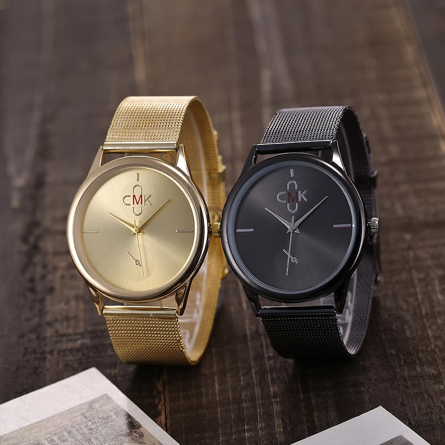 CMK часы ультра тонкие стальные наручные часы с ремешком-сеткой модные повседневные женские нарядные ЧАСЫ ЖЕНСКИЕ НАРЯДНЫЕ наручные часы Relogio Feminino
