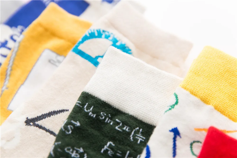 Забавная треугольная бумага в стиле Харадзюку С функцией молока, канцелярские принадлежности, сетчатые женские хлопковые носки, корейские кавайные носки до лодыжки, белые, желтые, красные
