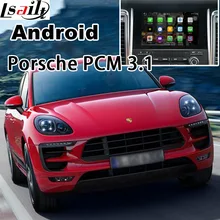 Android 5.1 GPS navigation box video interface for Porsche Macan Cayene Panamera PCM 3.1 with cast screen