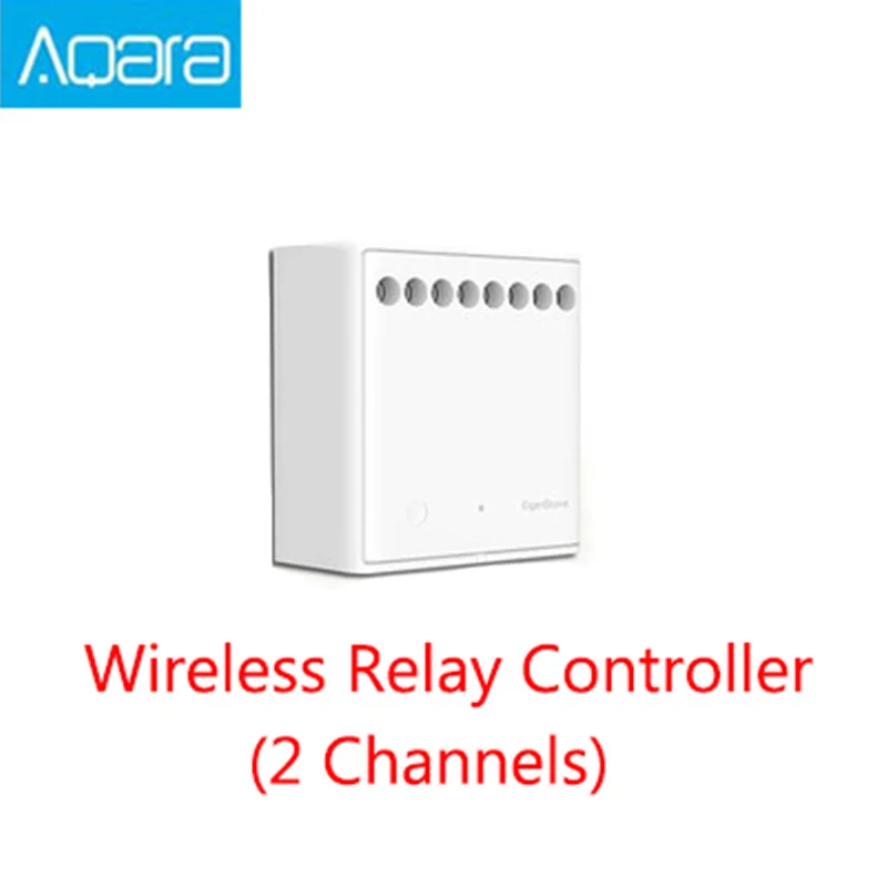 

MI Mijia Aqara Two-way Control Module Relay Module Double Channels AC Motor Wireless Controller 2 Channels For Mihome APP