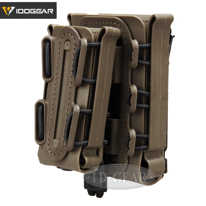 IDOGEAR Molle Пистолетная обойма подсумок в стиле милитари набор кошельков кобура Fastmag Зажим для ремня пластиковый чехол для пейнпола оболочка Mag набор