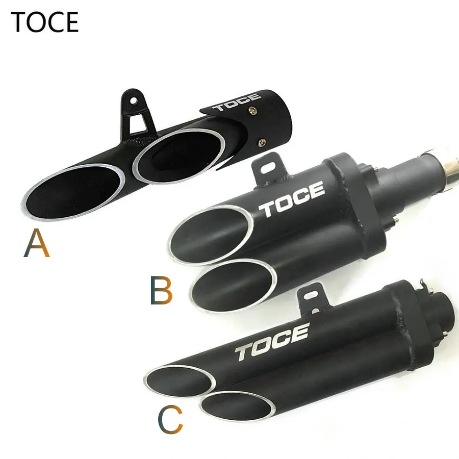 Modified exhaust pipe muffler Toce modified exhaust pipe with DP killer R6 toce exhaust