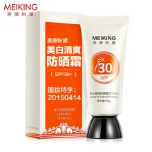 MEKING Natural Facial and Body Sunscreen SPF 30 sun cream protection Mineral Based Sunblock Best Natural Lotion whitening cream