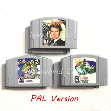 GoldenEye007 для катания на сноуборде Kids2 глины истребитель Bros Kart PAL версия для 64 бит игровой консоли видео картридж игровая консоль Английская литература