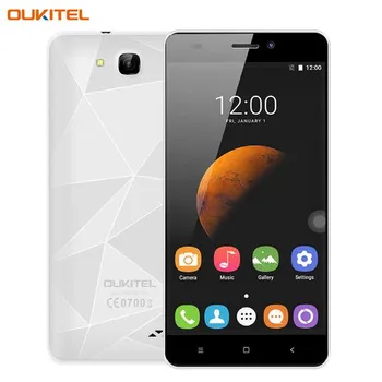 

New OUKITEL C3 Android 6.0 3G WCDMA Smartphone 5.0 inch RAM 1GB ROM 8GB Dual SIM MTK6580 Quad Core 1.3GHz Cell Phone GPS WIFI