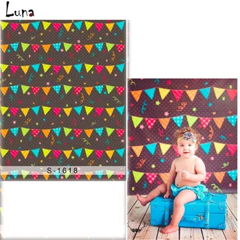 

MEHOFOTO Flag Wallpaper Vinyl Photography Background For New Fabric Flannel Background For Newborn photo studio Props 1618