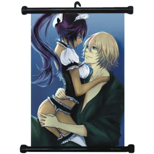 Bleach Urahara Yoruichi японский аниме домашний Декор настенный прокрутка постер | Дом и сад