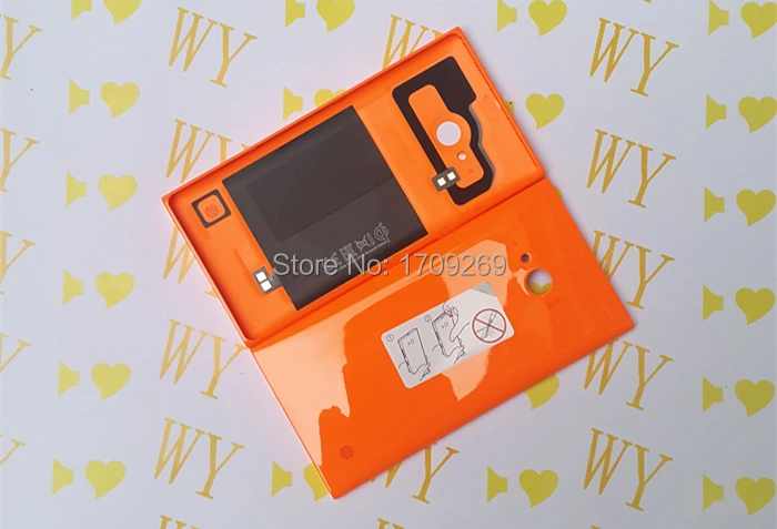 

Original New housing for Nokia lumia 735 with wireless charging, Battery Cover, back cover for Nokia 735 with side button