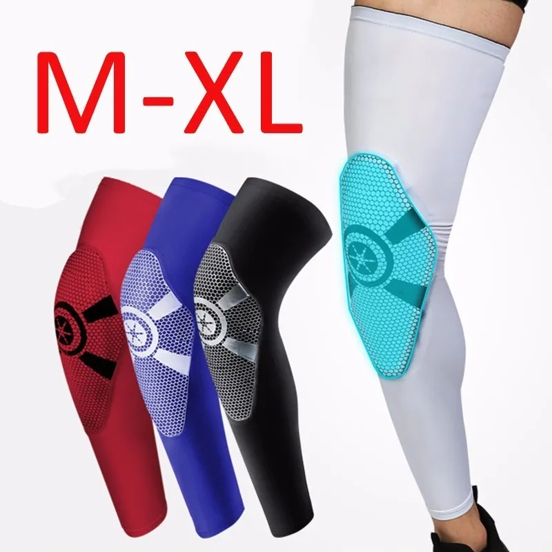 1 Piece Outdoor Sports Crashproof Men Football Basketball Knee Pads