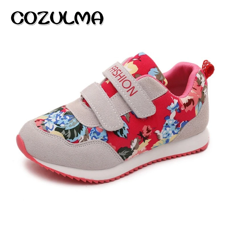 COZULMA marque enfants chaussures décontractées garçons filles mode baskets automne Style respirant enfants chaussures de sport plates taille 26-36