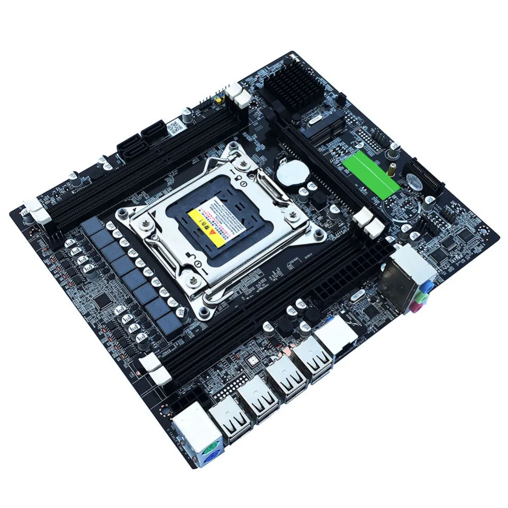 X79 E5 Desktop Computer Mainboard 2011 Dual Channels RECC Gaming Motherboard CPU Platform Support Octa Core LGA