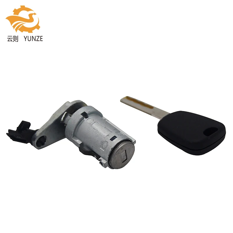 Ствол замка левой двери с одним ключом канавкой для нового PEUGEOT 307|door lock barrel|key barrel