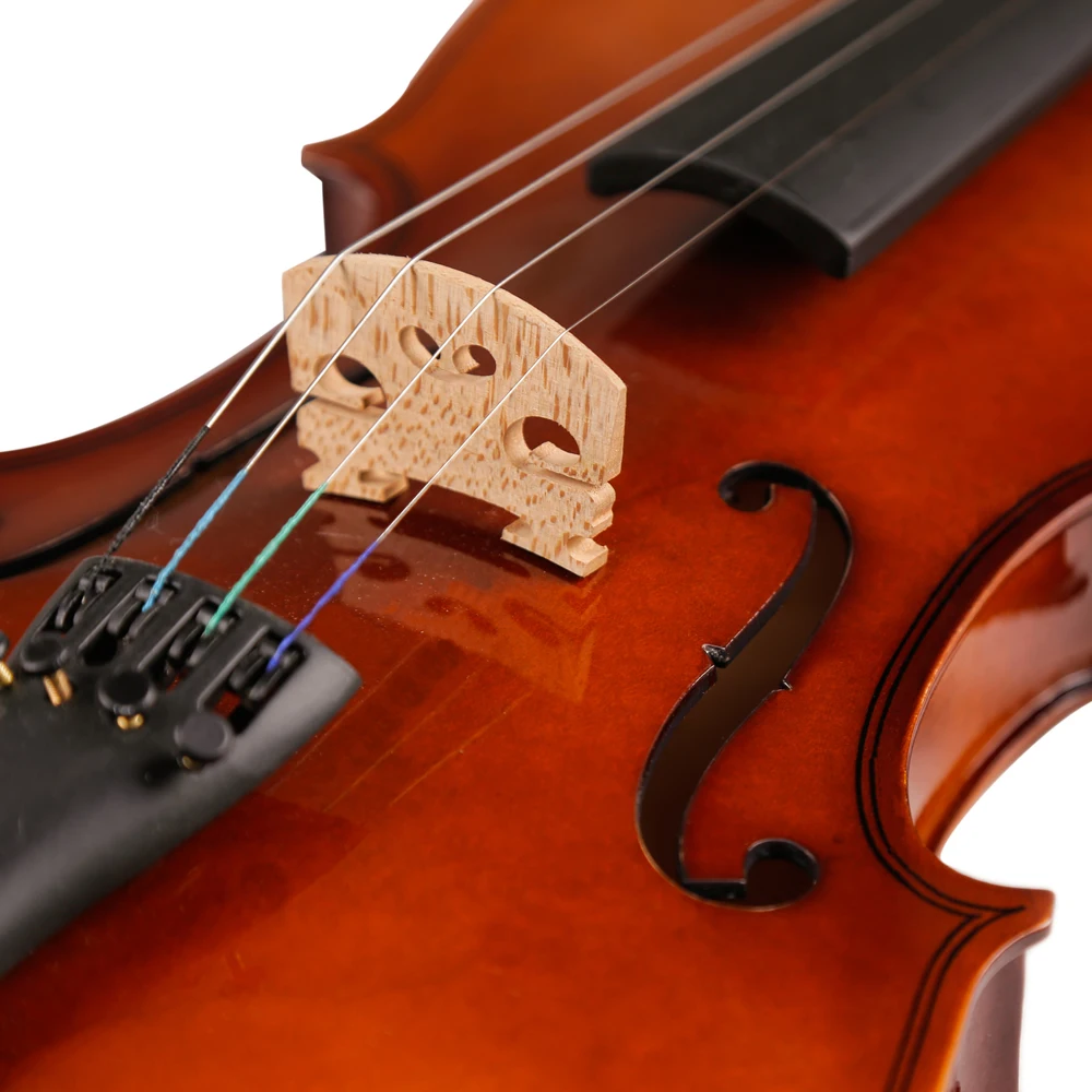 TONGLING Brand High Quality Bass Wood 4/4 Violin with Case Bow Strings Shoulder Rest For Beginner Students