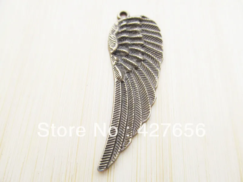 

6pcs antique bronze wing pendant/hanging charm/finding W0001