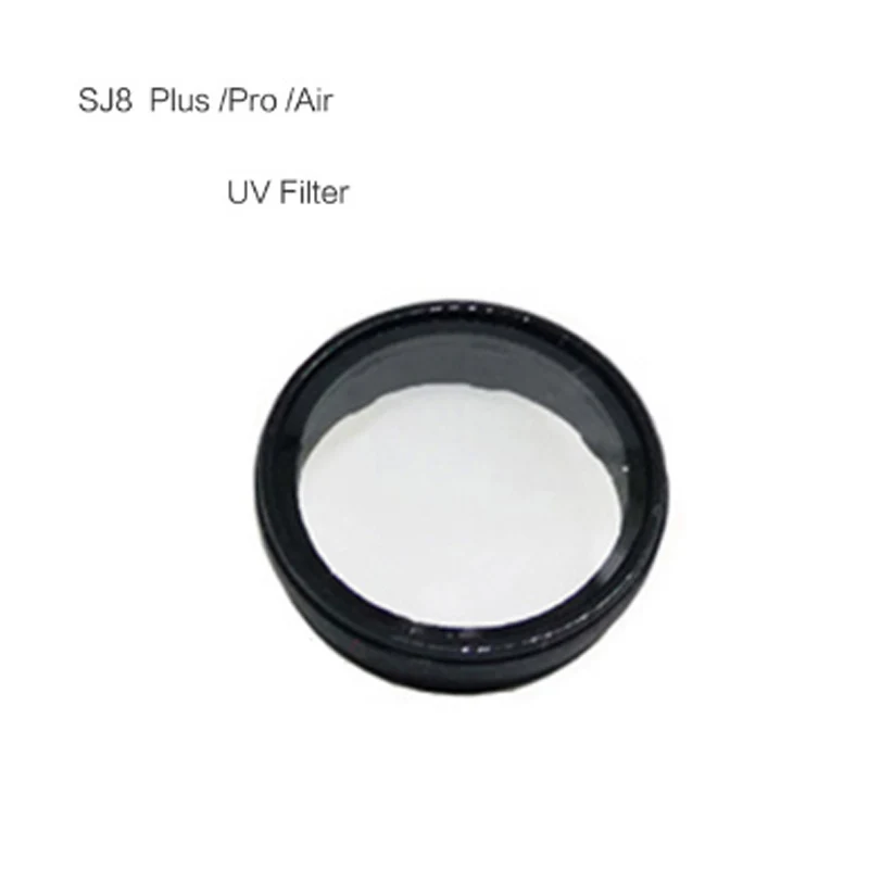 3 в 1 40,5 мм УФ-фильтр+ крышка объектива+ переходное кольцо для SJ8 Pro Air Plus UV крышка объектива Защитная крышка SJCAM SJ8 аксессуары для камеры - Цвет: UV Cap