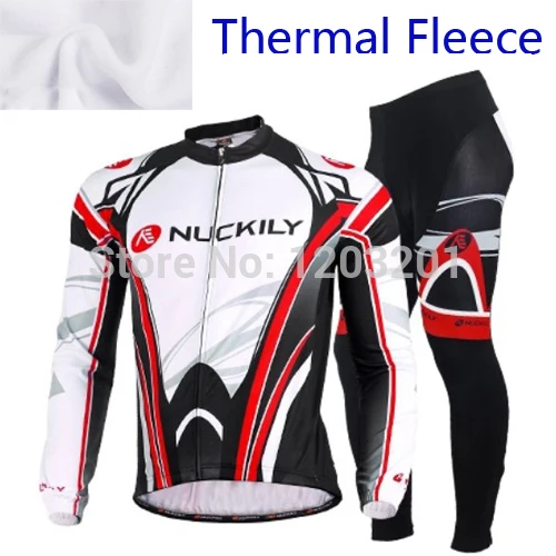 2014 NUCKILY Men Winter Long Sleeve Bicycle Wear C...