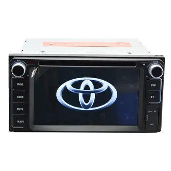 

Capacitive Screen 2 DIN Car multimedia stereo head unit player gps system For Toyota RAV4 COROLLA HILUX Land Cruiser PRADO Camry