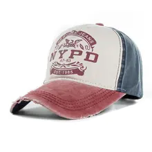 мода snapback отдыха промывают ретро бейсболка полиция Азбука мужской дамы водитель грузовика спорт шляпа кость папе шляпа шляпа