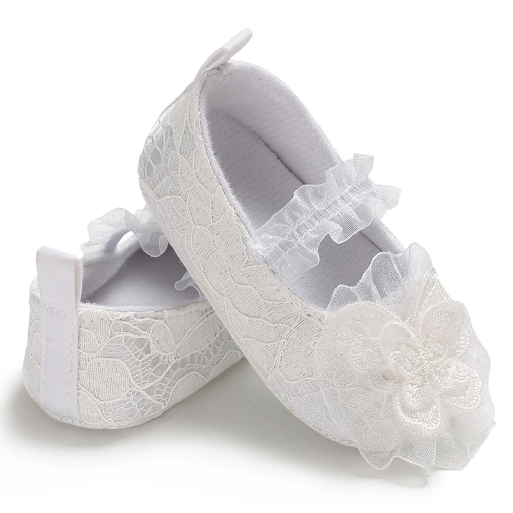 Newborn Baby Girls Shoes Butterfly pattern Soft Sole Non Slip Prewalker