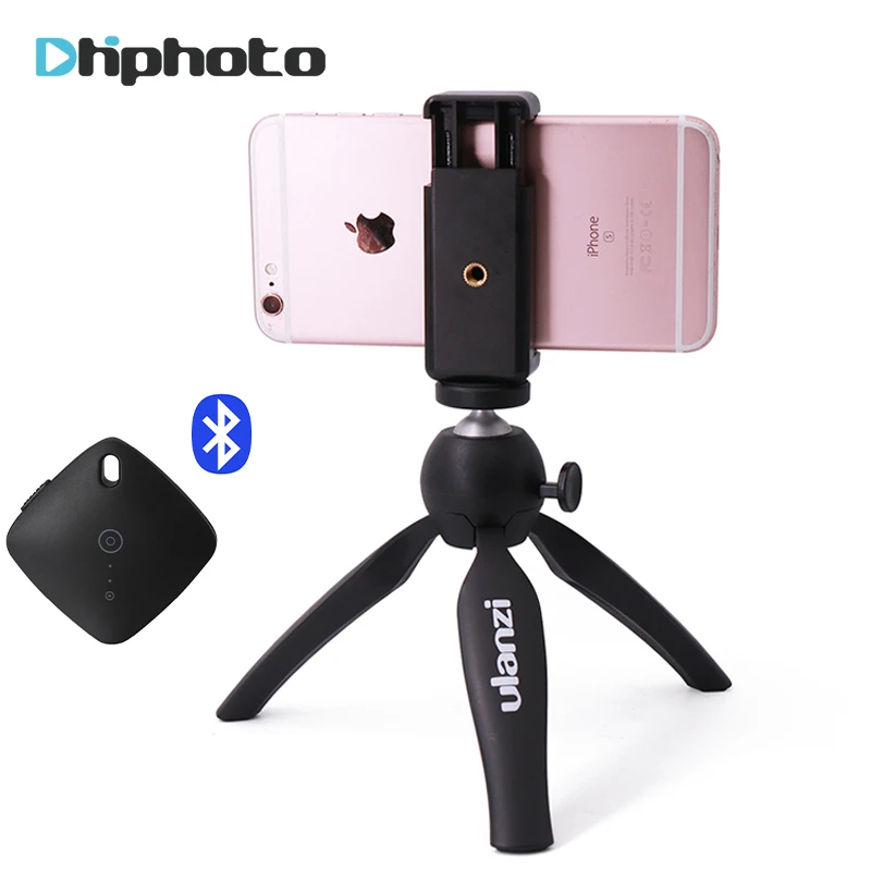 Ulanzi мини штатив с держателем для телефона камеры монопод iPhone X 7 Canon Nikon Gopro