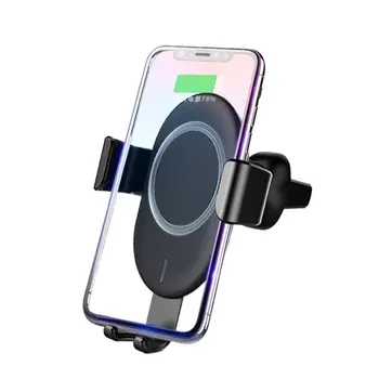

Wireless Car Charger Fast Charging Qi Automatic Air Vent Mount Phone Holder for iPhone Xs Max/XS/XR/X/8/8 Plus for Samsung Galax