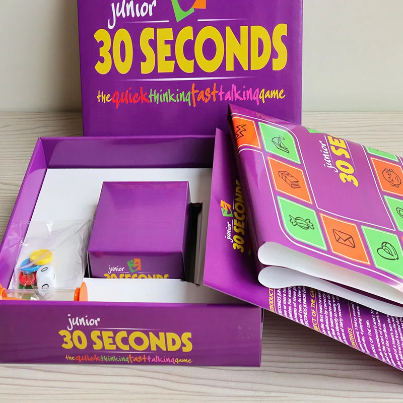 

Interesting Fun Board Game 30 Seconds Strategy Game Auction Game Party Family Parent-child Interaction Best Gift Toy