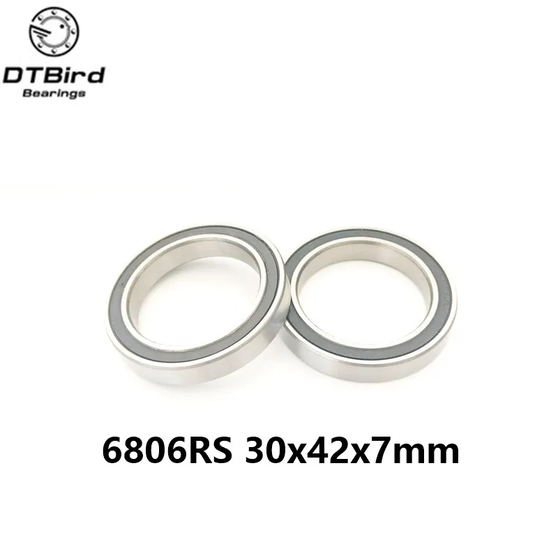 Thin 6806 2RS Ball Bearings 6806 RS 30x42x7mm 10pcs-in Shafts from Home ...