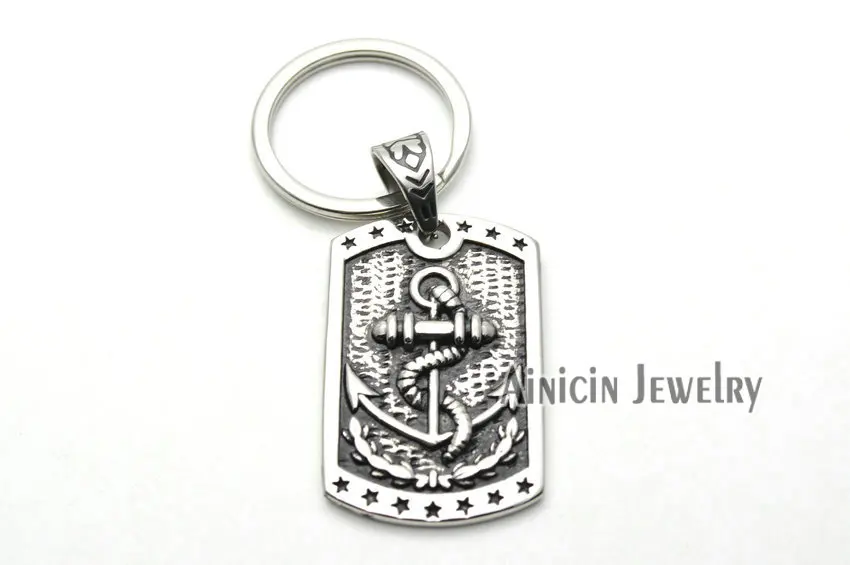 Цепочка для ключей из нержавеющей стали 316L диаметр 30 мм|bag accessories|fashion key chainkey chain |