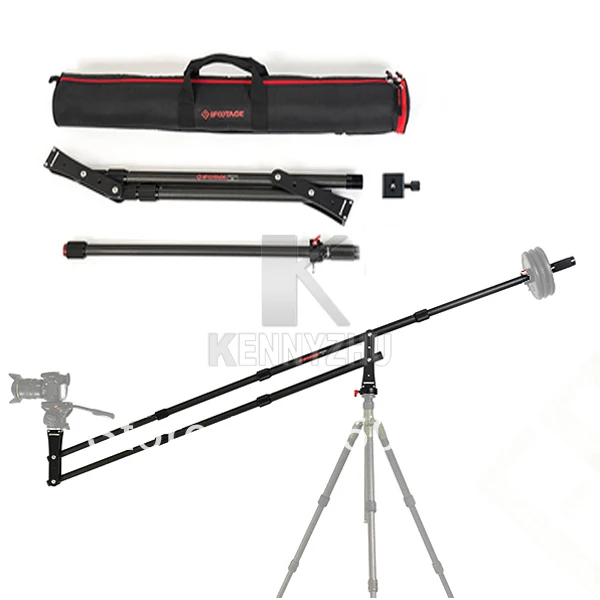 Pro портативный мини углеродного волокна кран стрела рычаг Steadicam 4ft для видео