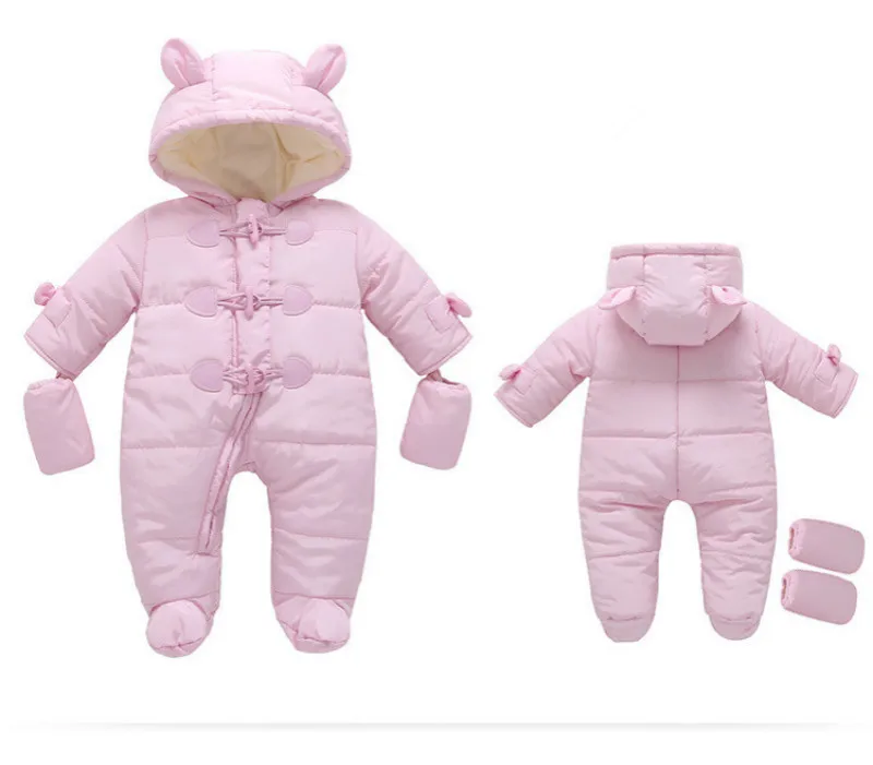 Милая одежда для малышей, плотные комбинезоны для новорожденных, флисовые комбинезоны для мальчиков и девочек, детский зимний комбинезон, костюм пасхального кролика, зимние комбинезоны