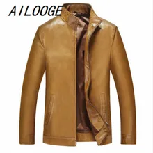 Нан Xi Wang весна/осень кожаная куртка мужчины хорошее качество M-3XL jaqueta de couro masculina бизнес моды короткая куртка пальто
