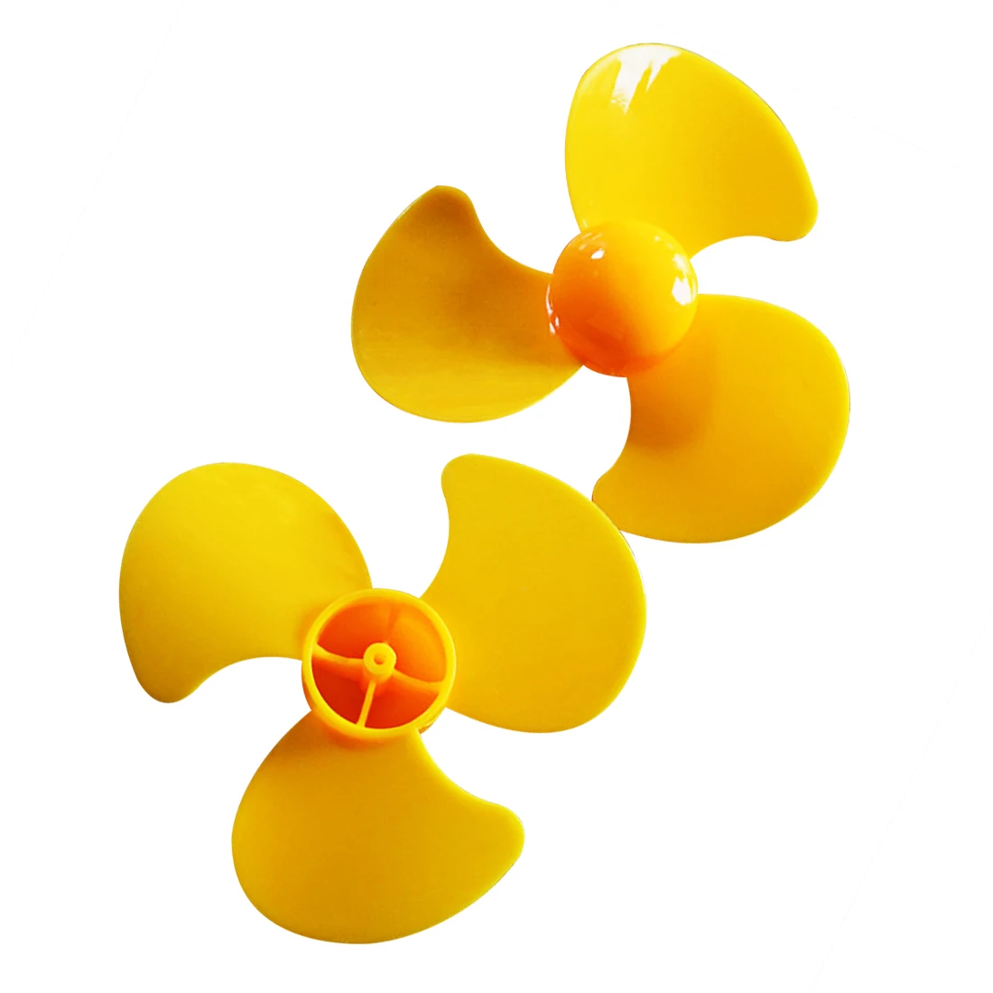 

Children DIY Three-blade Propeller for Paddle Toy Aircraft Car Model Model Airplane - Yellow