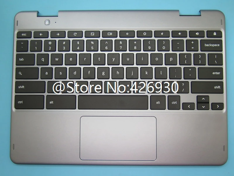 Подлокотник для ноутбука и клавиатуры для samsung для Chromebook XE521QBB английский США BA98-01710A с сенсорной панелью верхний чехол