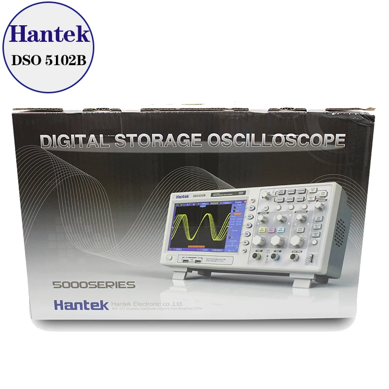 Flash Deal Hantek DSO5102B Digital storage oscilloscope 100MHz 1GSa/s better than ADS1102CAL+ 4