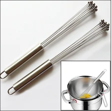 by DHL or EMS 30 pcs Stainless Steel egg Beaters Whisk Turbo Handheld Whips Mixes Stirrer Cream Eggs Salad Dressings Egg Beaters