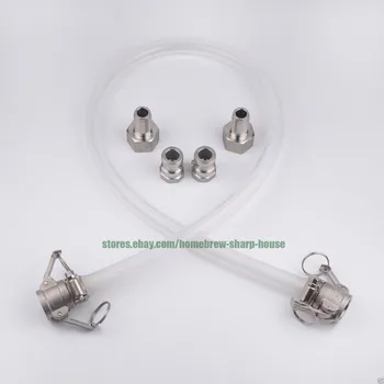 

Plate Wort Chiller Stainless Steel 304 Connection Kit Homebrew Beer Pump Fitting